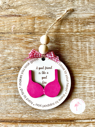Friendship Bra Ornament